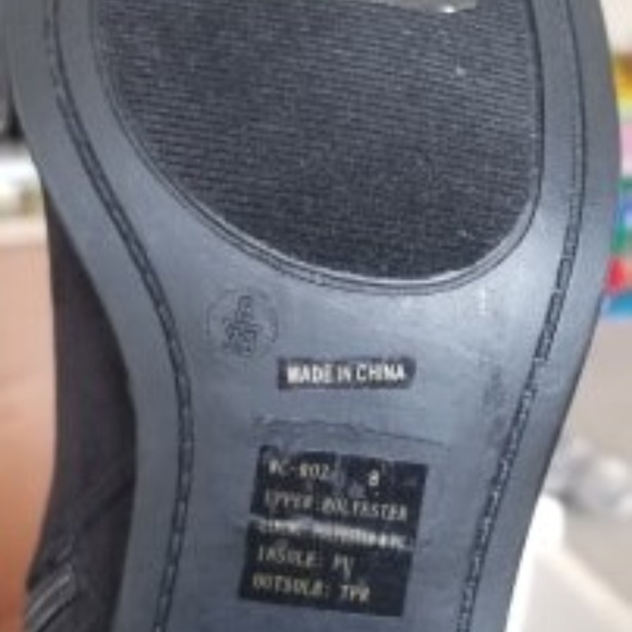 Journee Collection Black Roz Wide-Calf Boot 8 - Picture 7 of 8